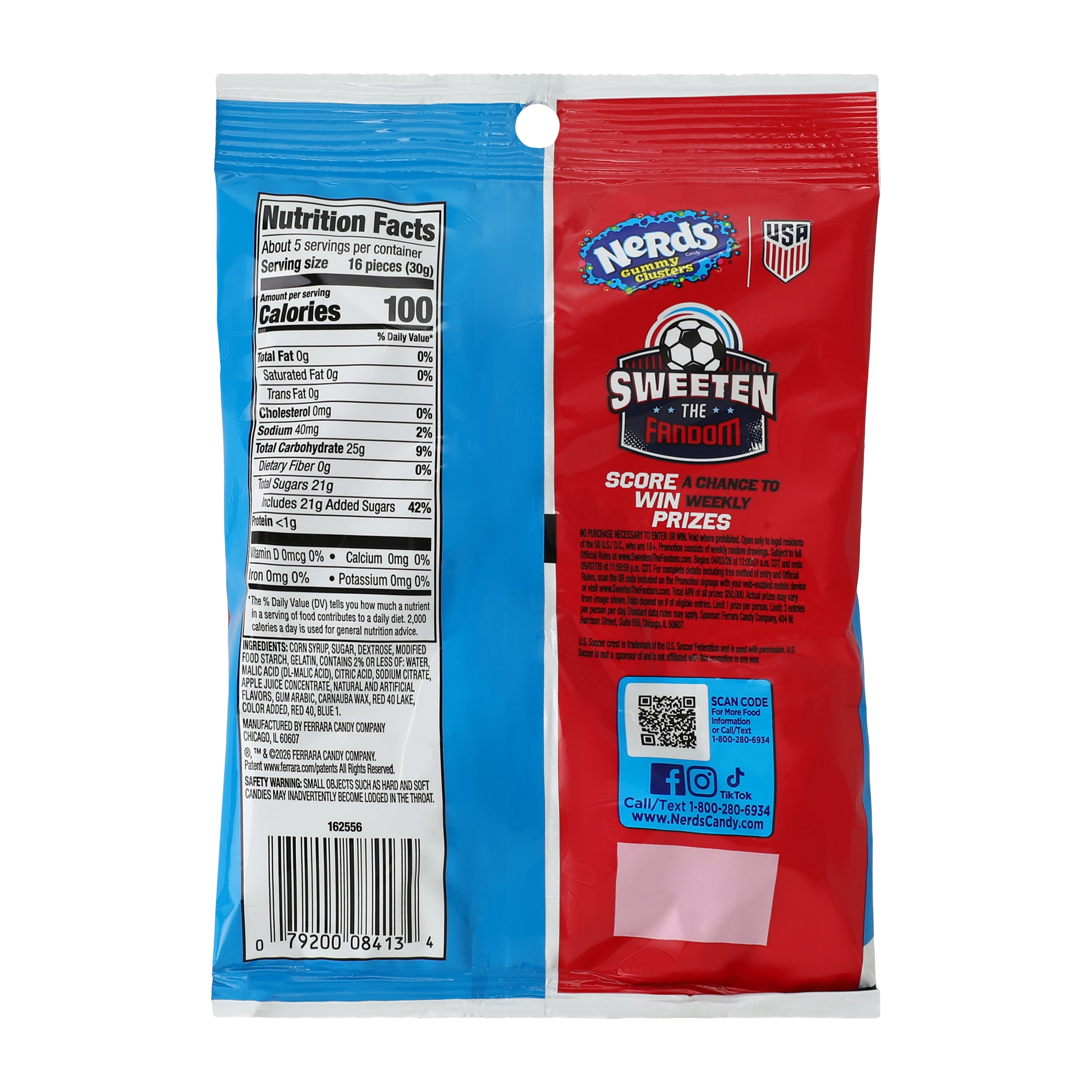 Nerds® Gummy Clusters Berry Punch Breakaway Candy 5oz