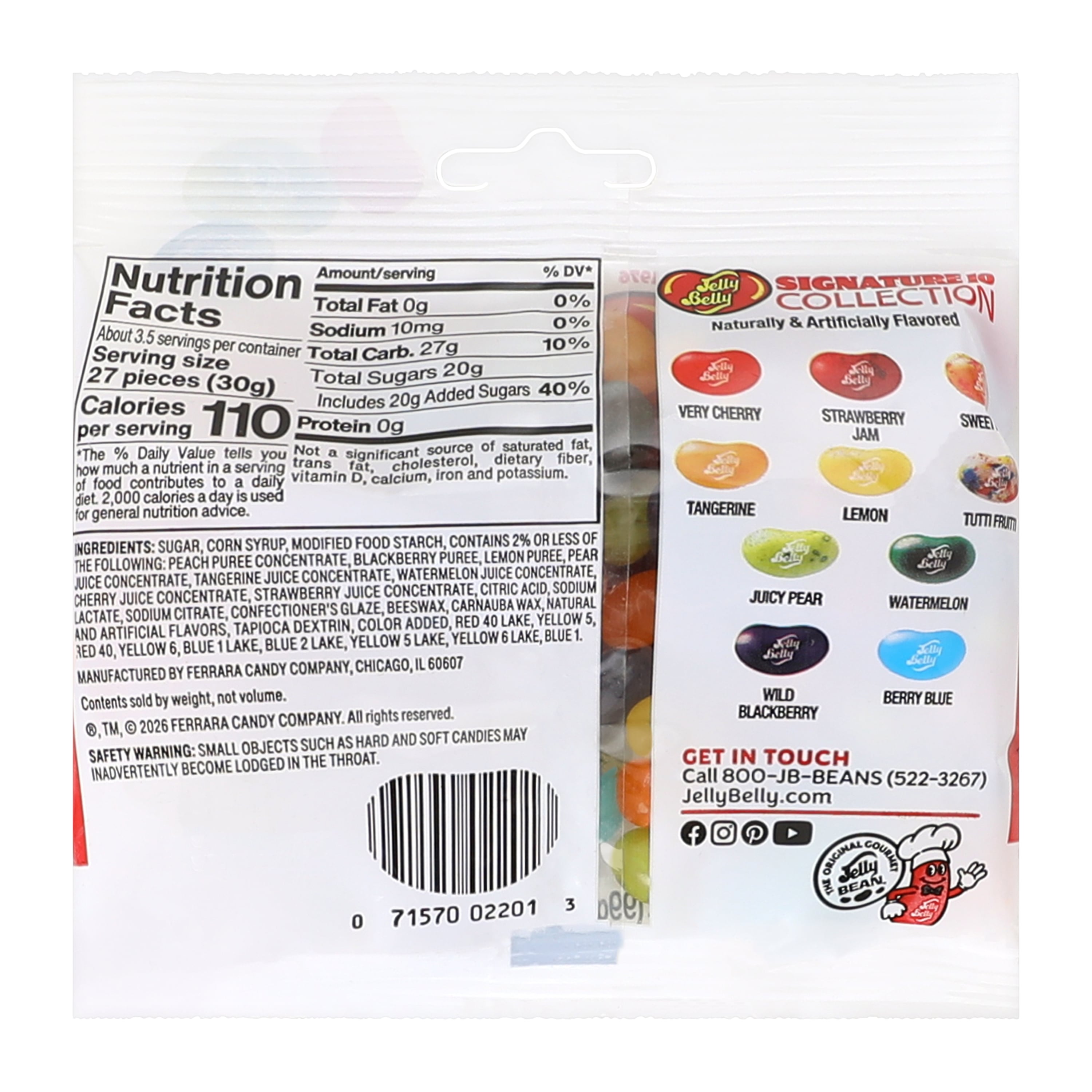 Jelly Belly® Signature 10 Collection Jelly Beans 3.5oz