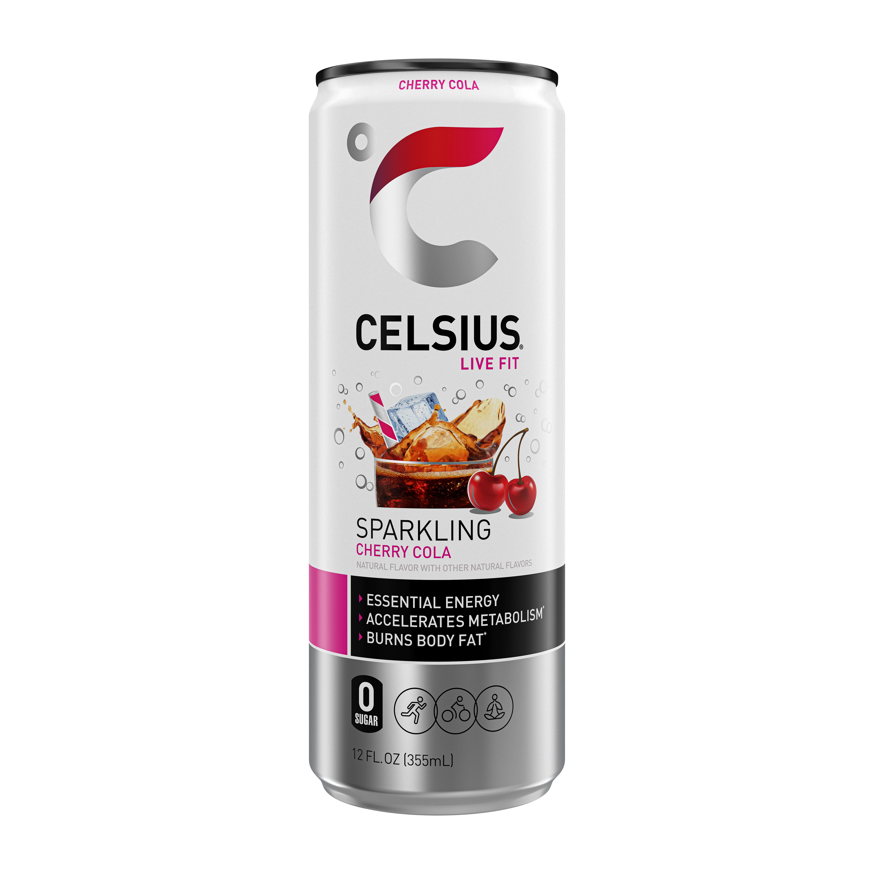 Celsius® Sparkling Cherry Cola Energy Drink 12oz