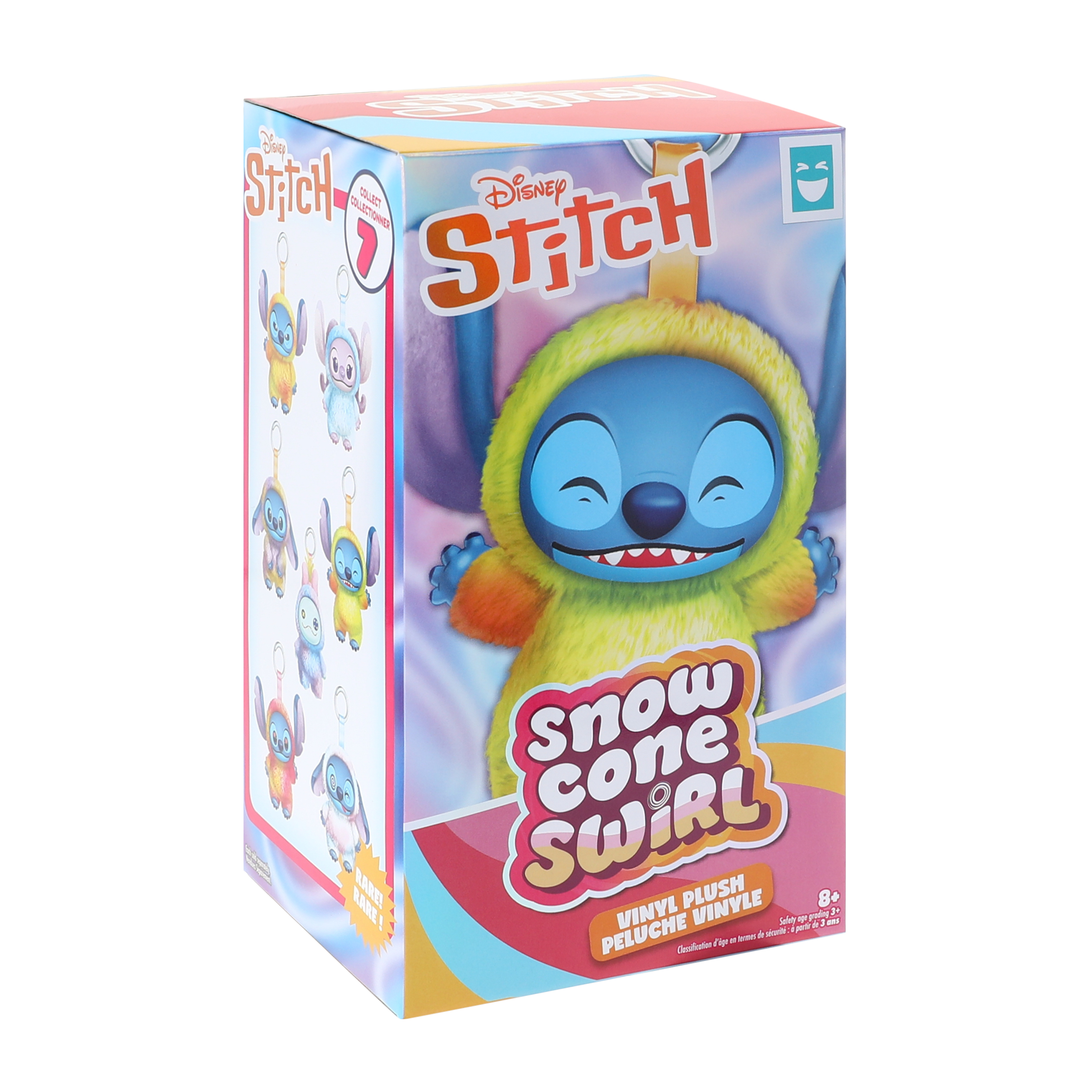 Disney Stitch Snow Cone Swirl Vinyl Plush