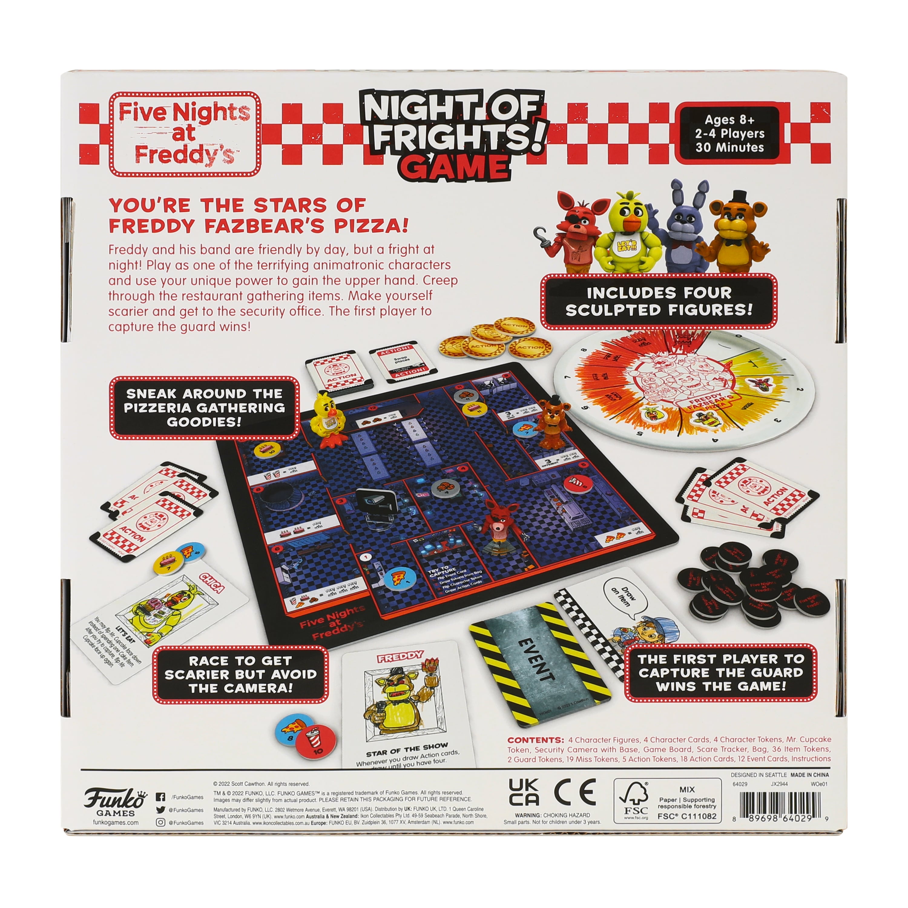 Funko Games Five Nights At Freddy's™ Nights Of Frights! Game