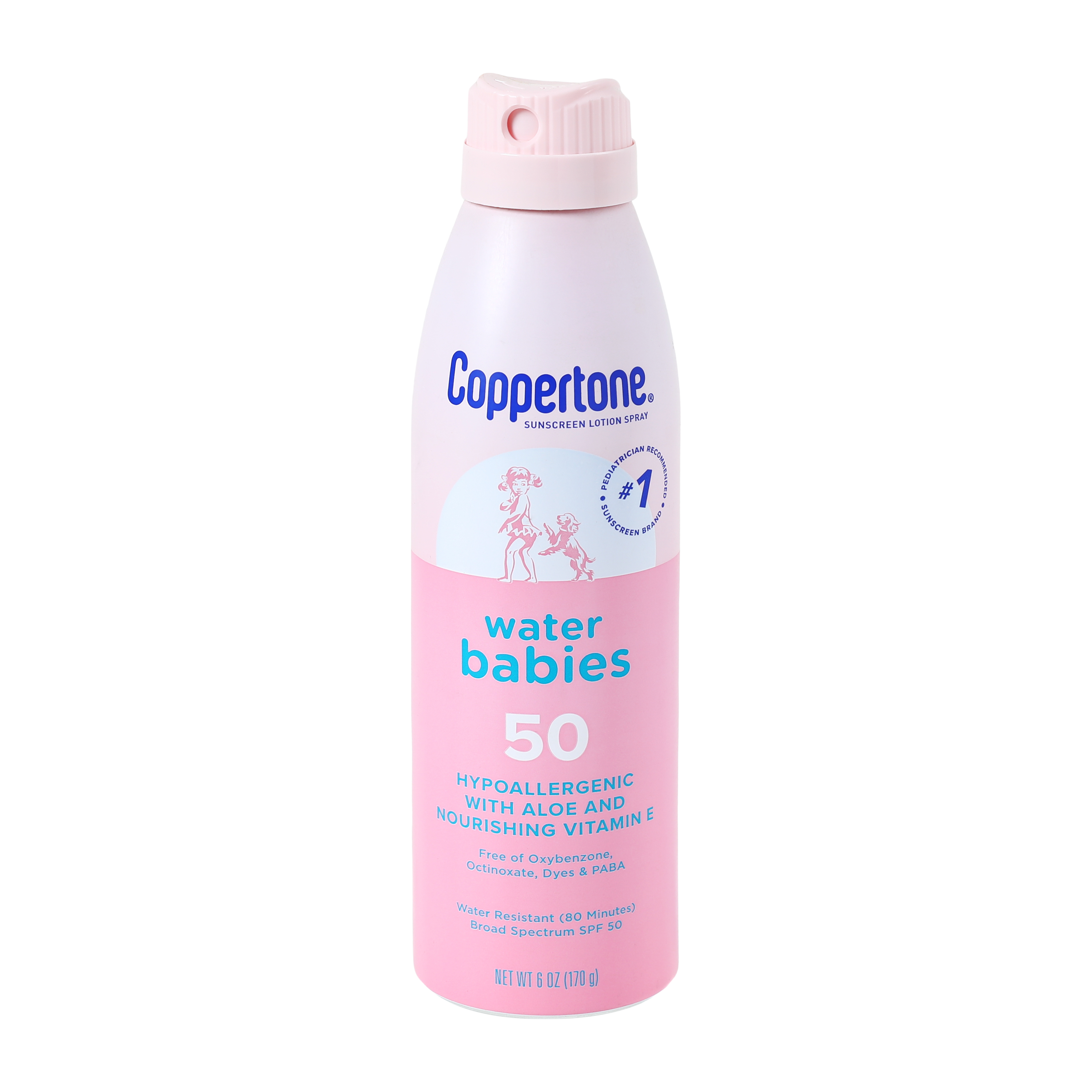 Coppertone® Water Babies SPF50 Sunscreen Spray 6oz