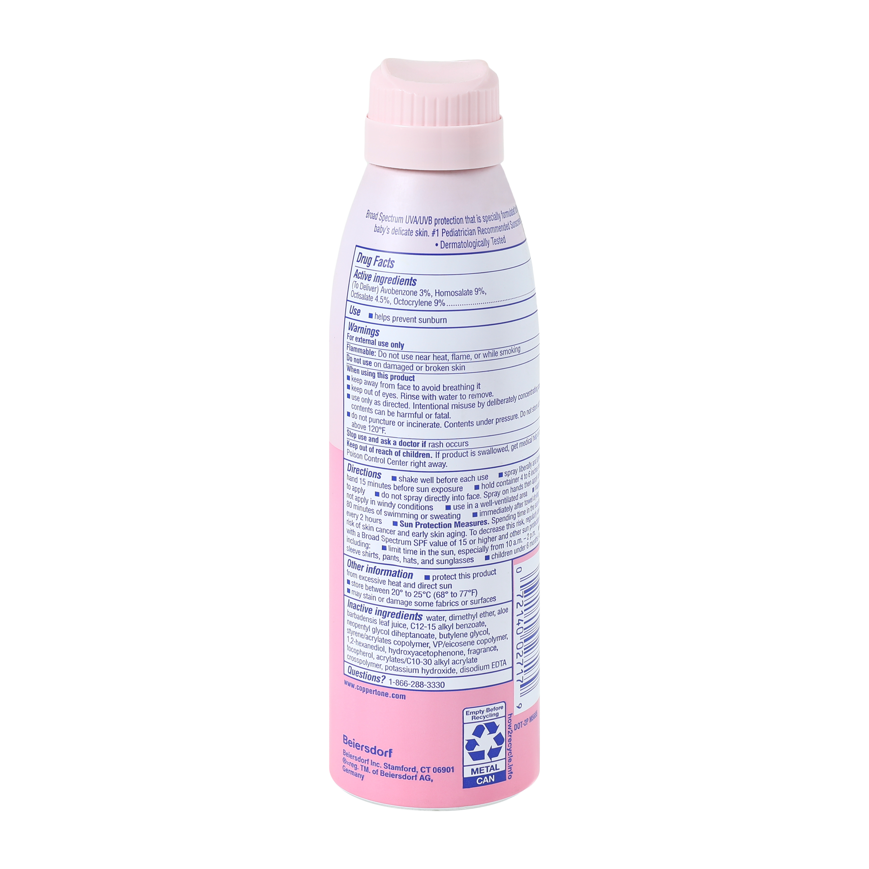 Coppertone® Water Babies SPF50 Sunscreen Spray 6oz