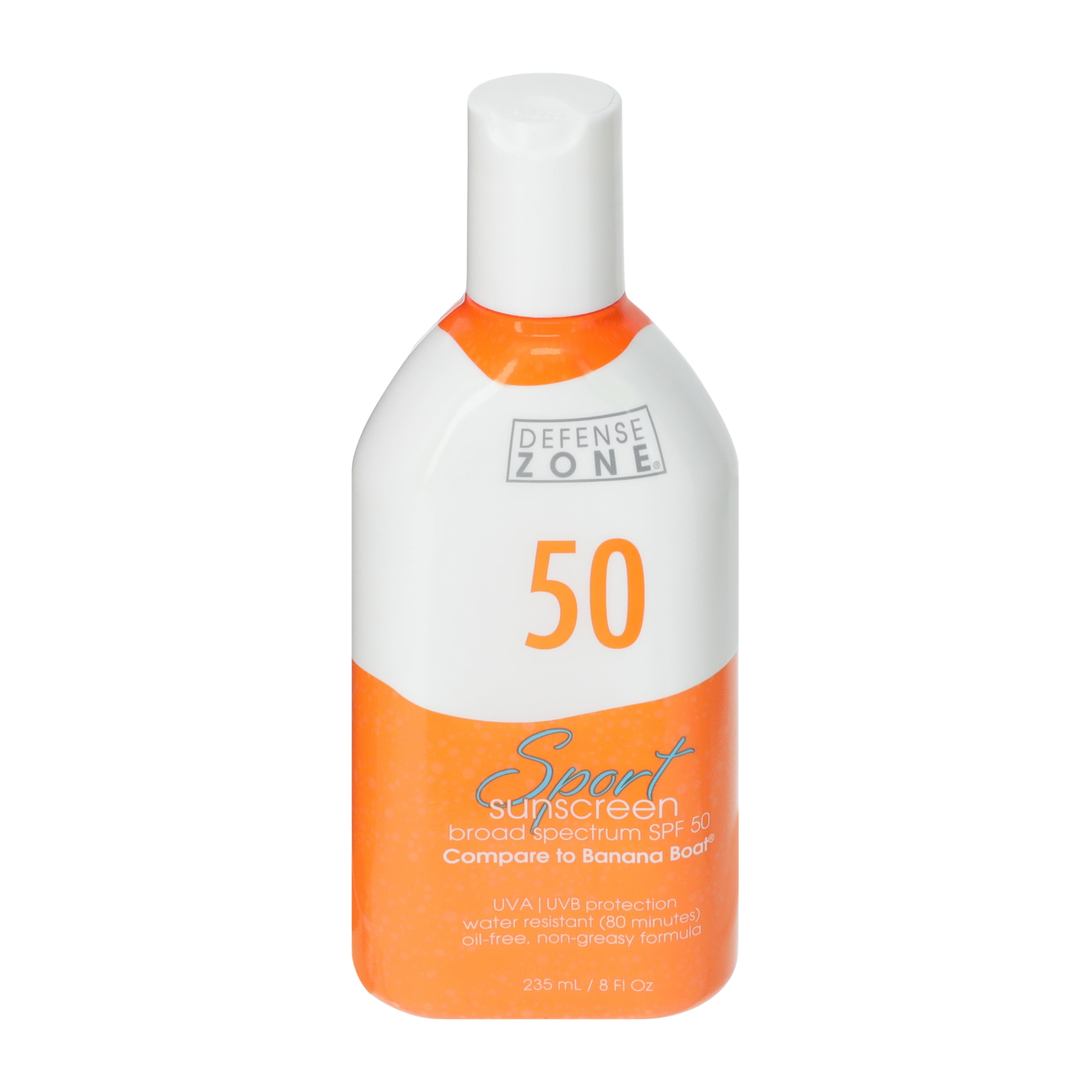 Defense Zone® SPF50 Sport Sunscreen 8oz