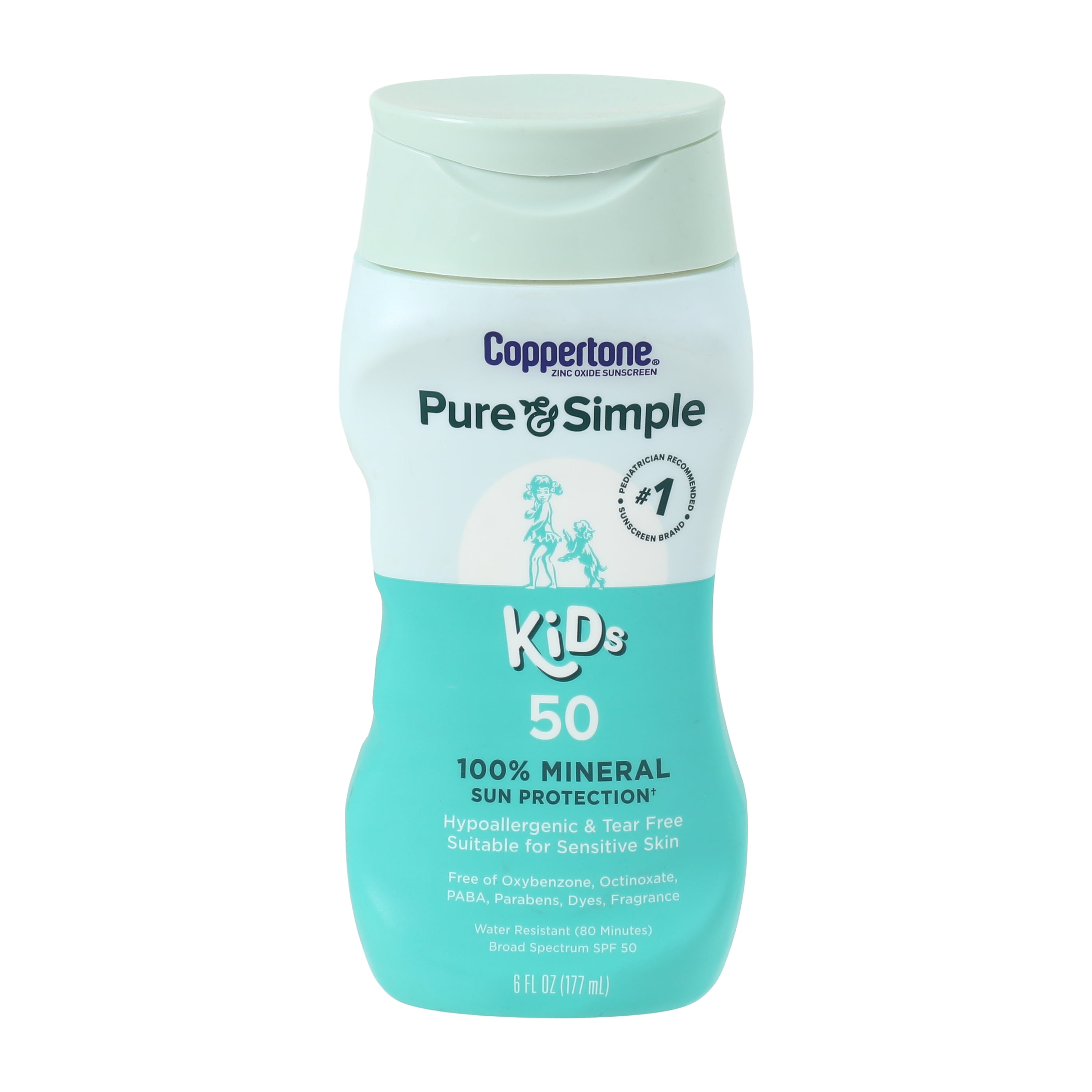 Coppertone® Kids Pure & Simple SPF50 Sunscreen 6oz