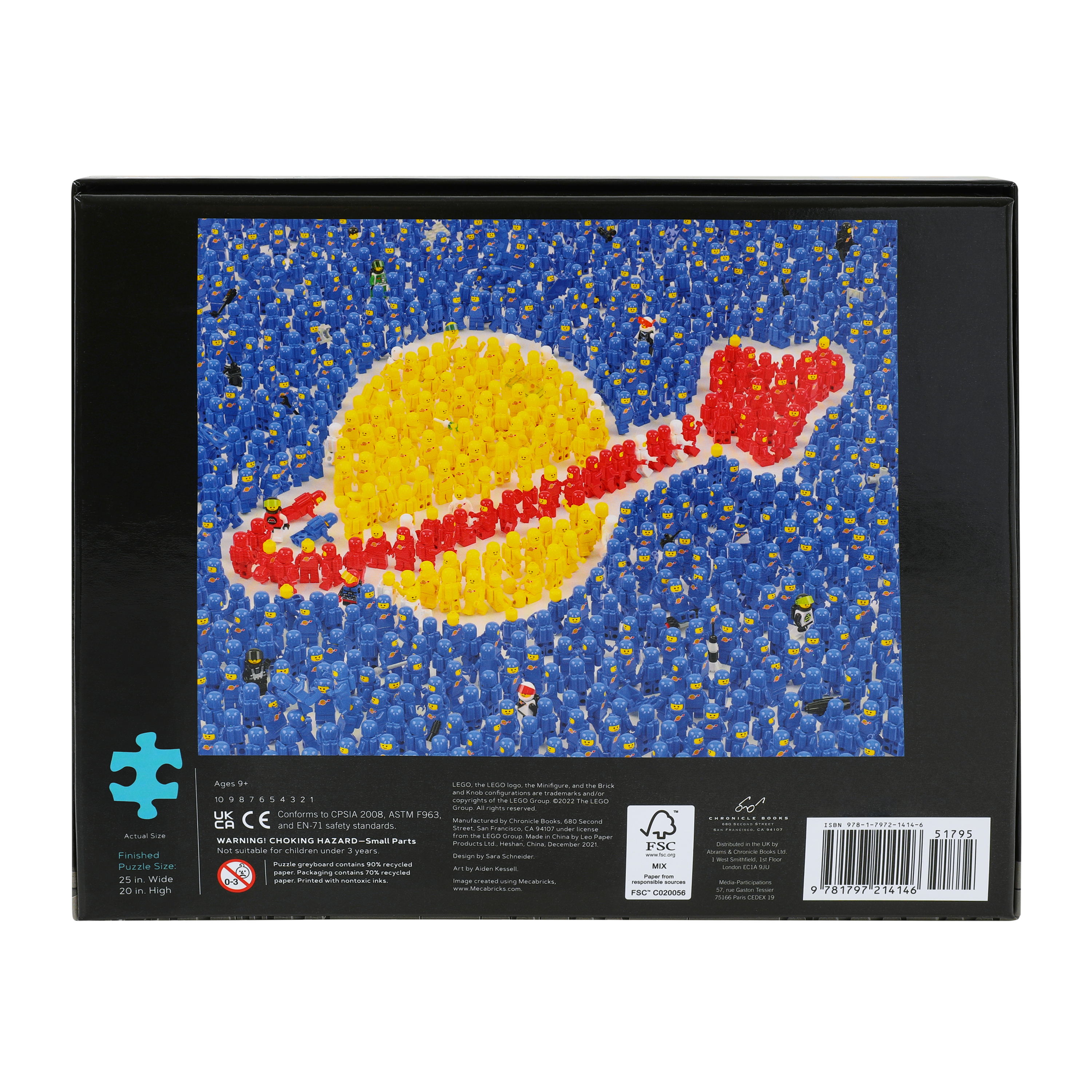 LEGO® Minifigure Space Mission Puzzle 1000-Pieces