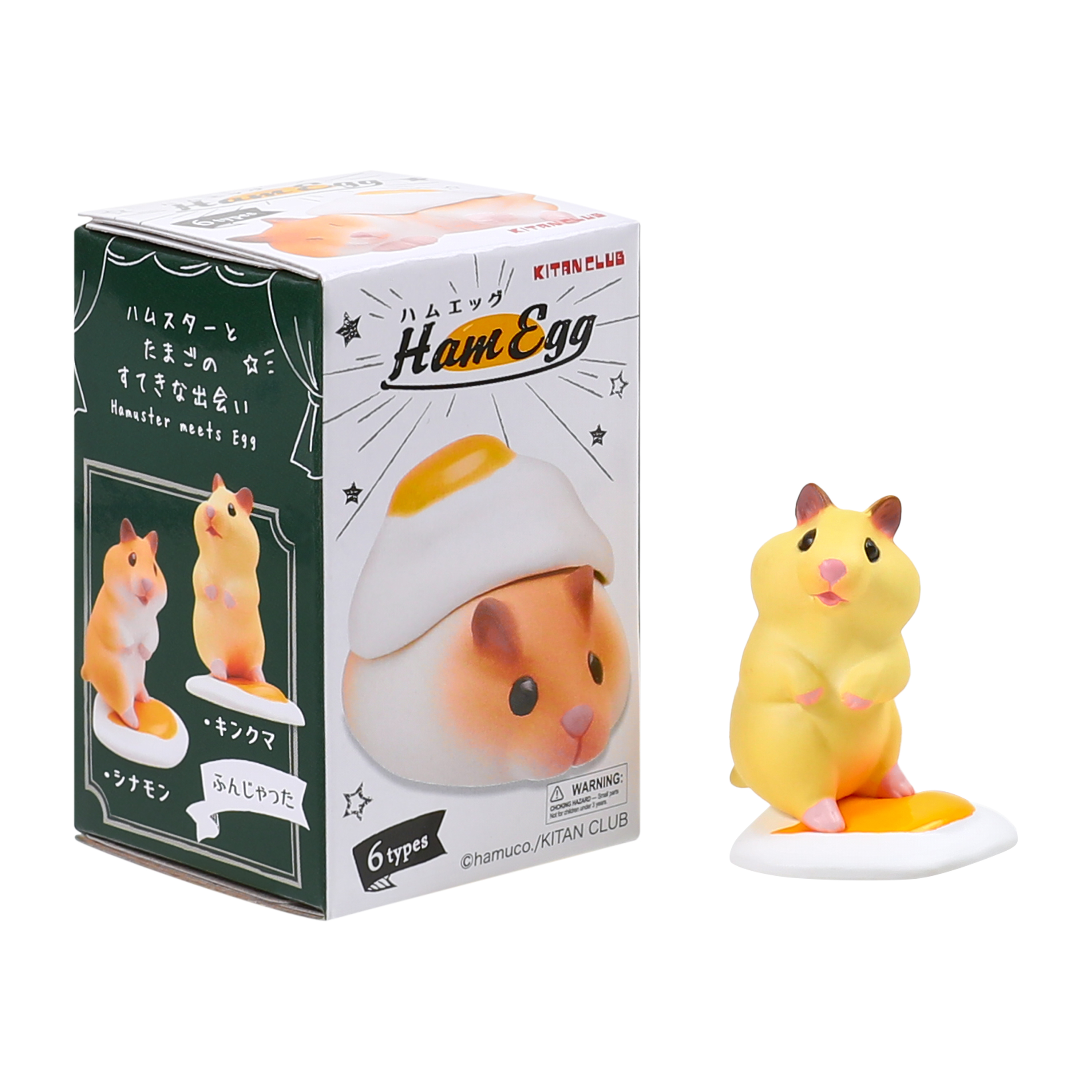 Kitan Club Ham Egg Figure (Styles May Vary)