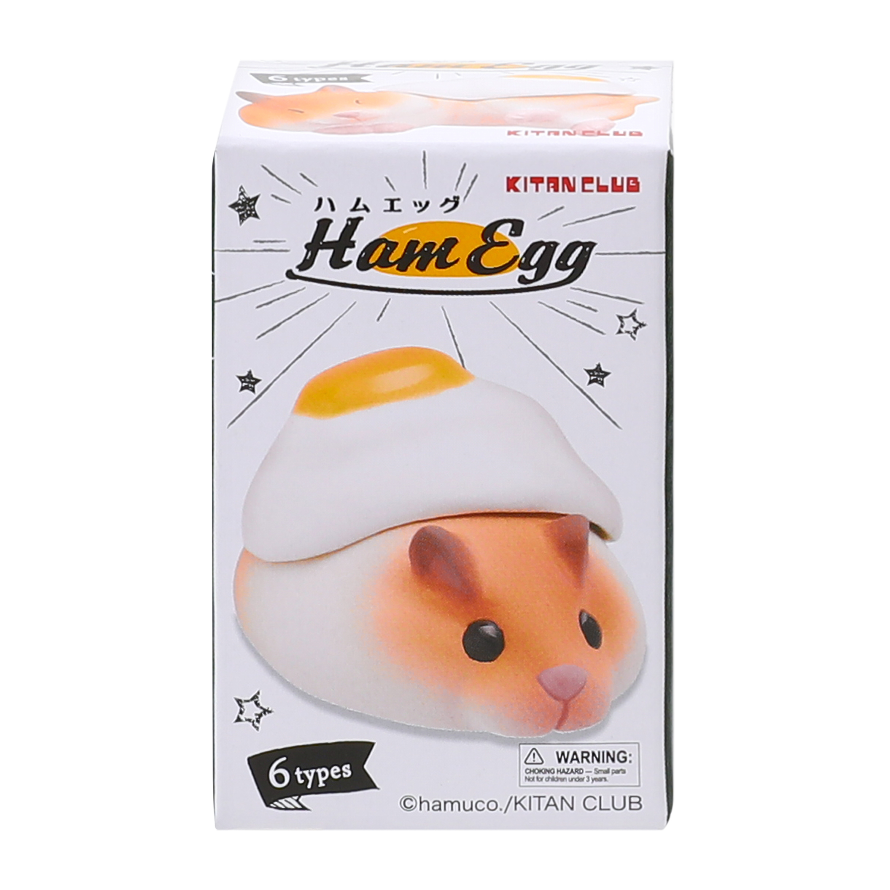 Kitan Club Ham Egg Figure (Styles May Vary)