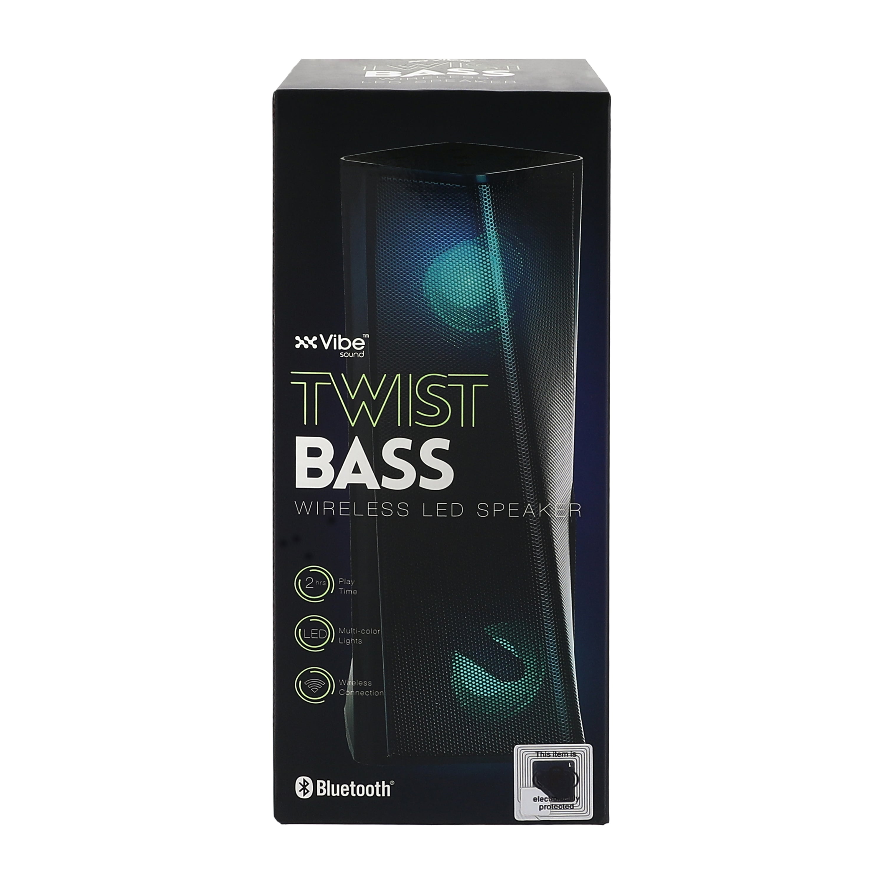 Vibe Sound™ Twist Bass Wireless LED Speaker