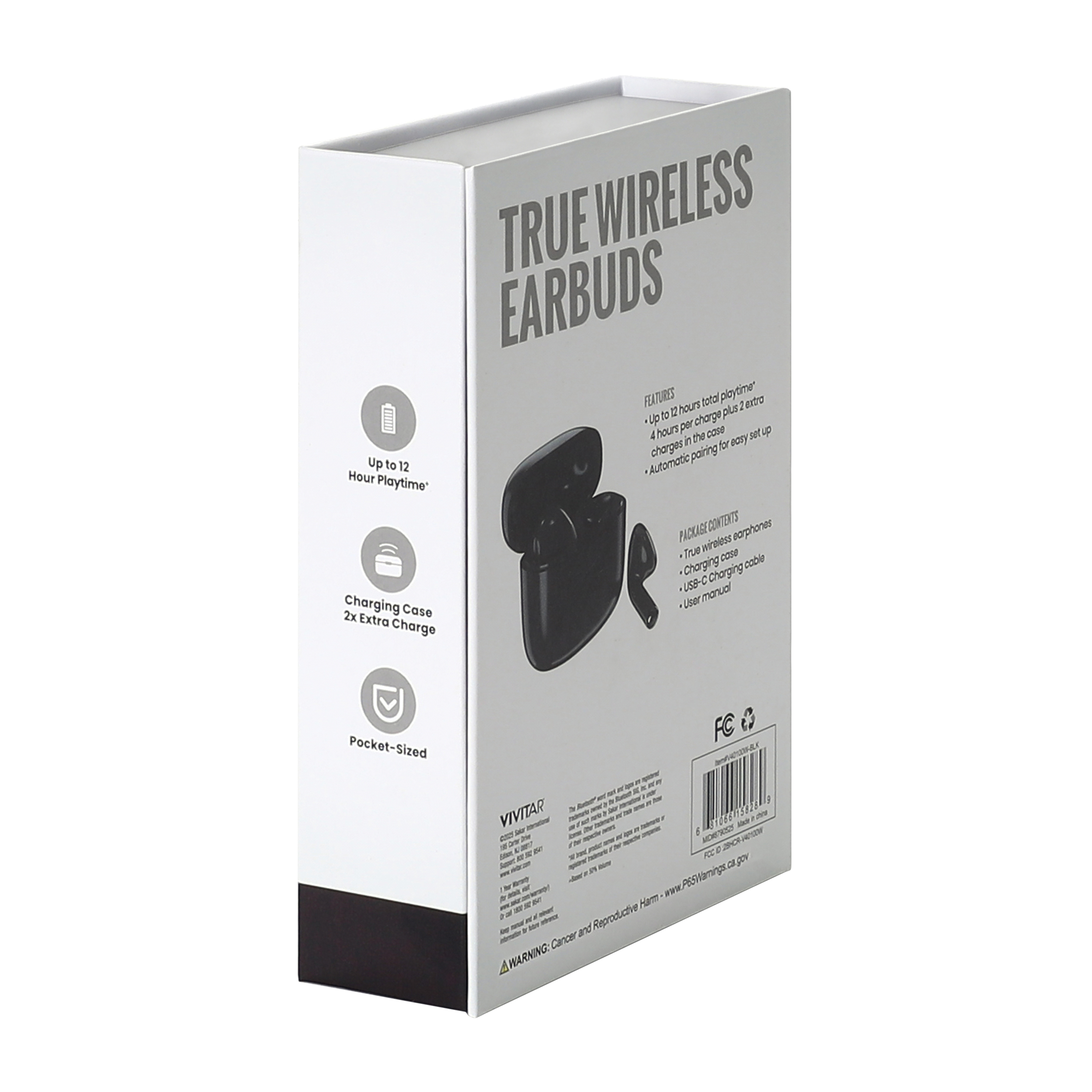 Vivitar True Wireless Earbuds