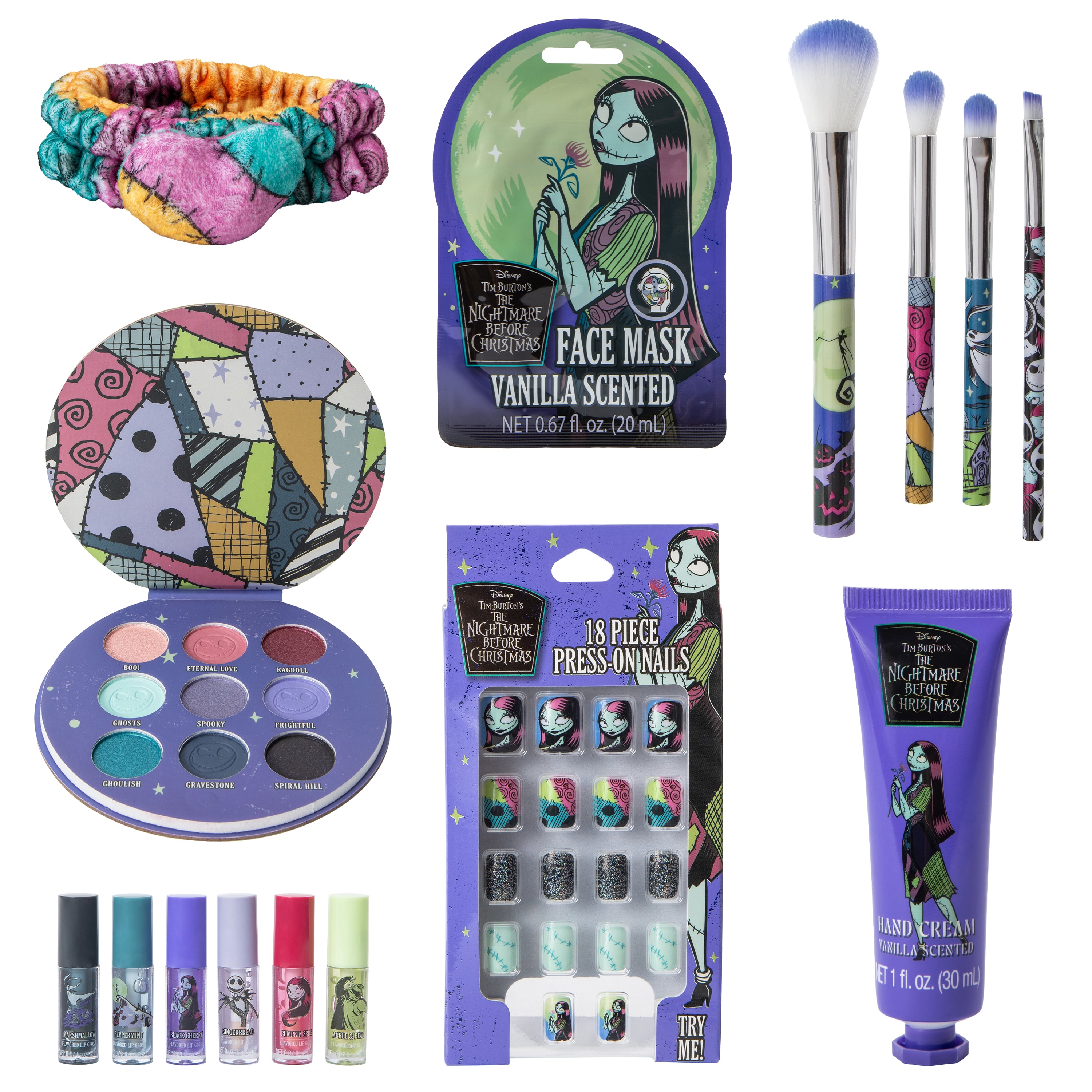 Disney Tim Burton's The Nightmare Before Christmas Boo-tiful Makeup Bundle