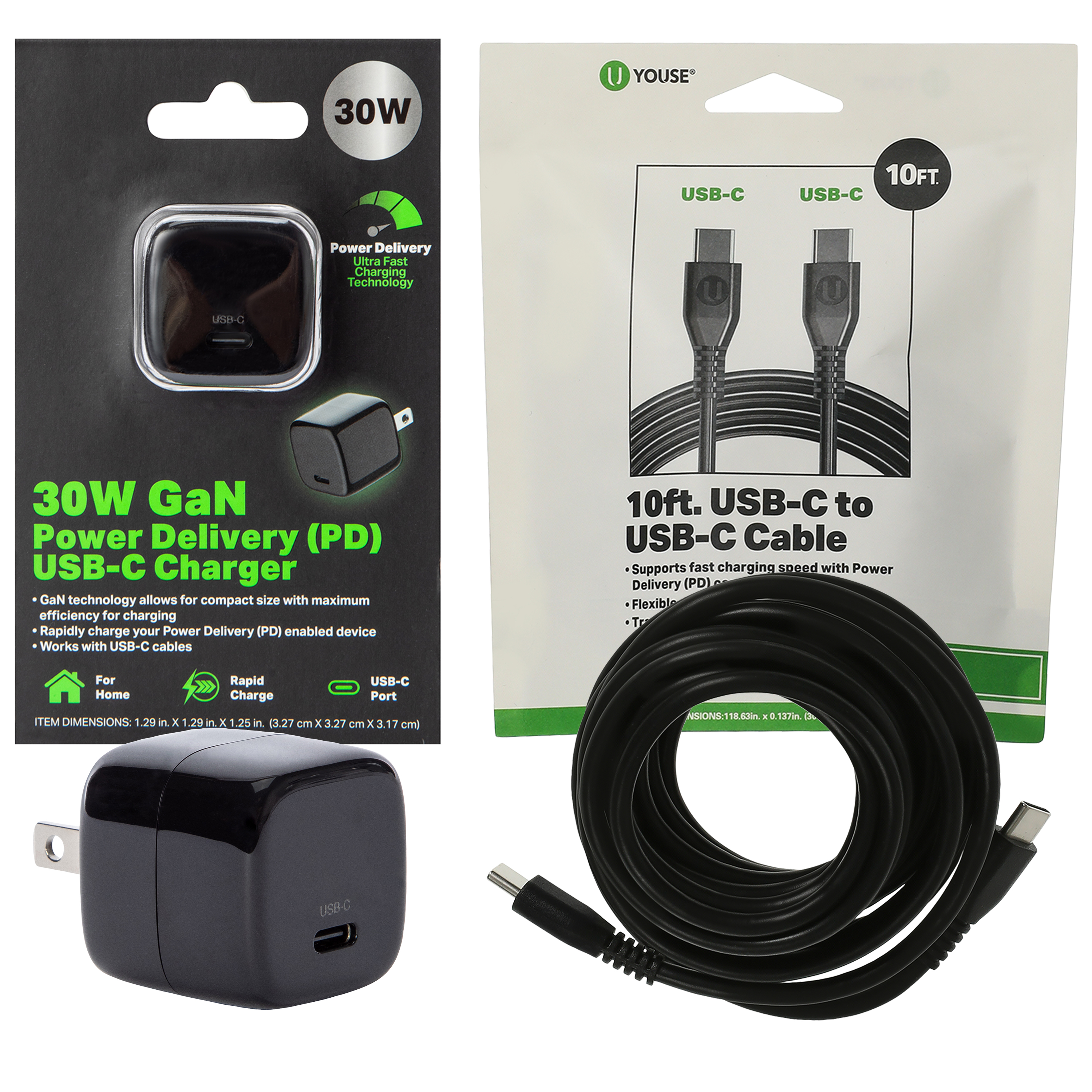 USB-C (Type-C) Charging Kit Bundle