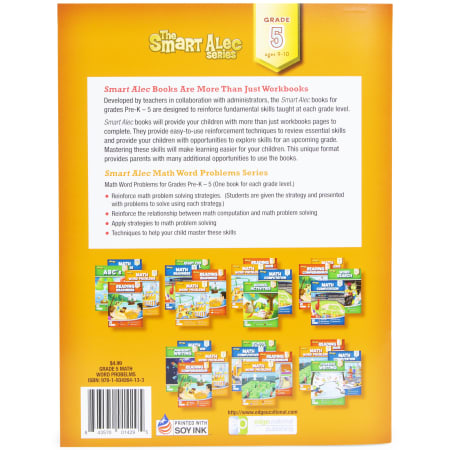 Smart Alec Reading/gade4, Math/9〜,英語問題集 Smart Alec Grade 4 Reading Comprehension Workbook (Smart Alec