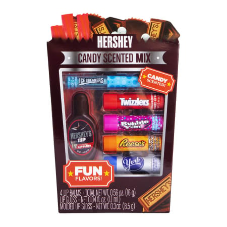 Hershey® Candy-Scented Lip Balm & Gloss 6-Piece Gift Set (Styles