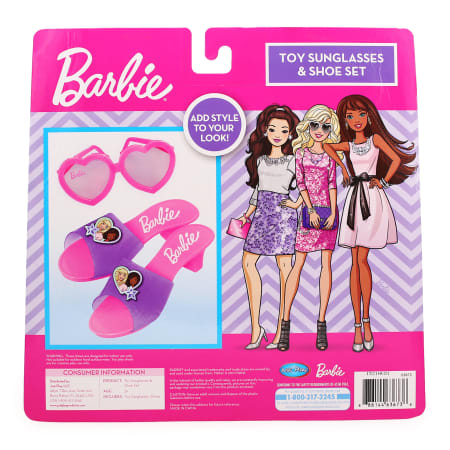 open lace back dress Sparkly Barbie Jelly Shoes | Kids Dress up Fun