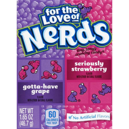 nerds® seriously strawberry & gotta-have grape 1.65oz | Five Below