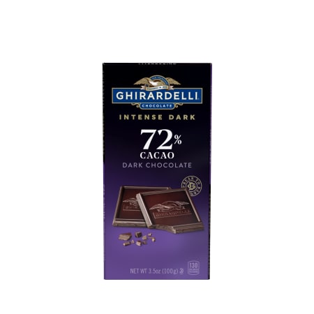 ghiradelli® intense dark 72% cacao chocolate bar 3.5oz | Five Below