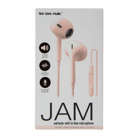 jam earbuds with in-line microphone Five Below