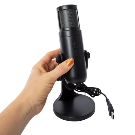 multi-color LED streaming USB microphone | Five Below