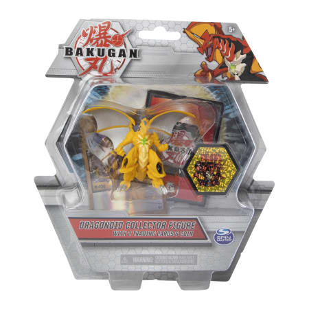 bakugan collector figure, coin & 2 trading cards | Five Below bakugan collector figure, coin & 2 trading cards | Five Below
