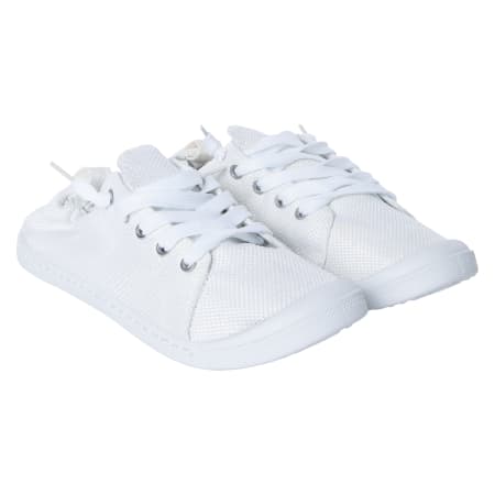 ladies white scrunch back sneakers | Five Below