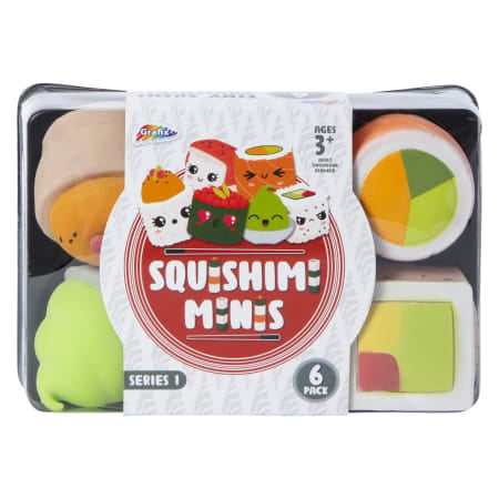 squishimi minis squishy sushi 6-count | Five Below
