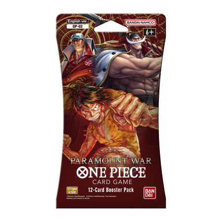paramount war booster box case Premium Acrylic Case for One Piece Booster Box OP-01-02 (Original) with Magnetic Top