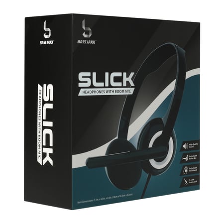 Slack Headset slick wired headset with boom mic | Five Below