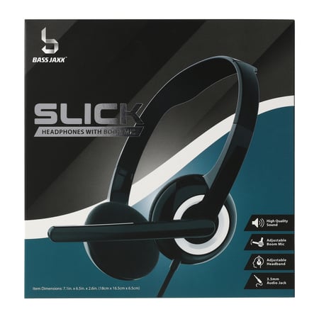 Slack Headset slick wired headset with boom mic | Five Below
