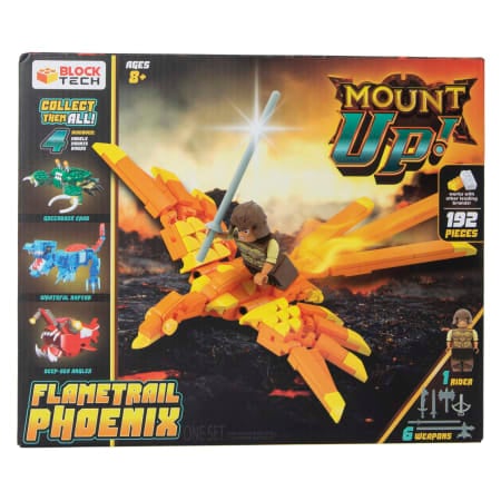 Block Tech® Mount Up! Build Kit With Minifigure | Five Below