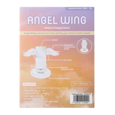 LED angel wing wireless charging stand 5W | Five Below