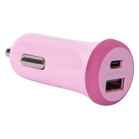 15W LED USB-C & USB-A dual car charger | Five Below 15W LED USB-C & USB-A dual car charger | Five Below