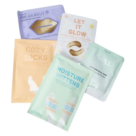 spa life™ snow day & chill self-care 5-piece gift set | Five Below