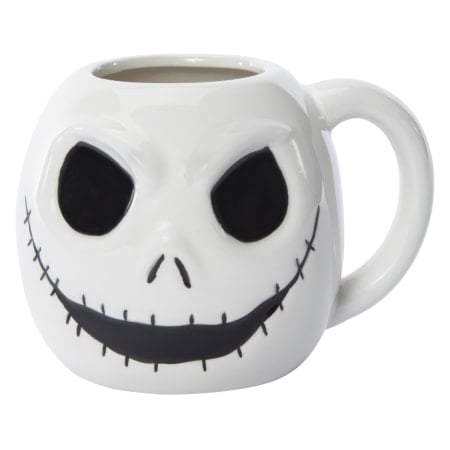 Disney Tim Burton's The Nightmare Before Christmas Jack Skellington figural  mug | Five Below