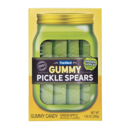 frankford® green apple gummy pickle spears 7.05oz | Five Below