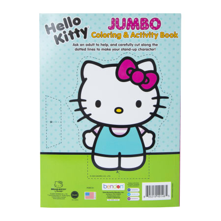 hello kitty® jumbo coloring & activity book | Five Below