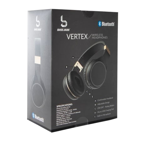 vertex metallic bluetooth® dj headphones with microphone | Five Below