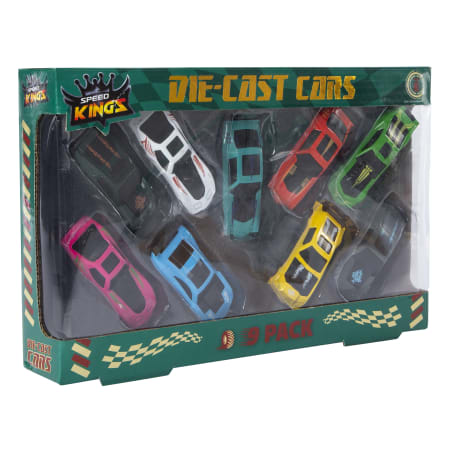 Speed Kingz Die-Cast Cars 9-Count | Five Below