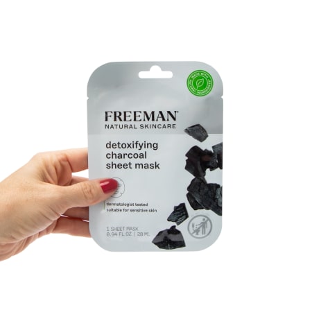 Freeman® Detoxifying Charcoal Sheet Mask 0.94oz | Five Below
