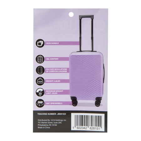 Hardside Carry-On Spinner Luggage 38L | Five Below