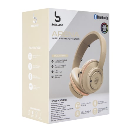 Arena Wireless Headphones with Color-Changing LED | Five Below