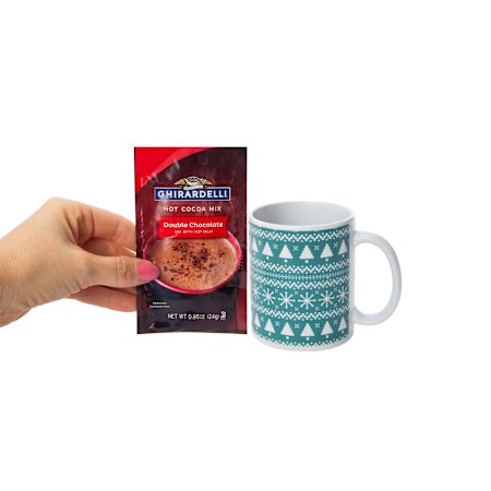 Ghiradelli® Hot Cocoa Mix & Blue Mug Set | Five Below