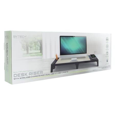 Desk Riser With Dual Port Charging | Five Below