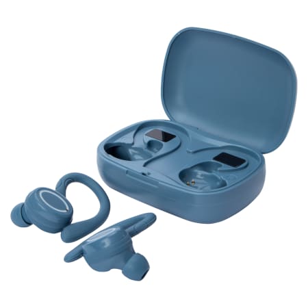Water-Resistant Bluetooth® LED Earbuds With Microphone & Sport