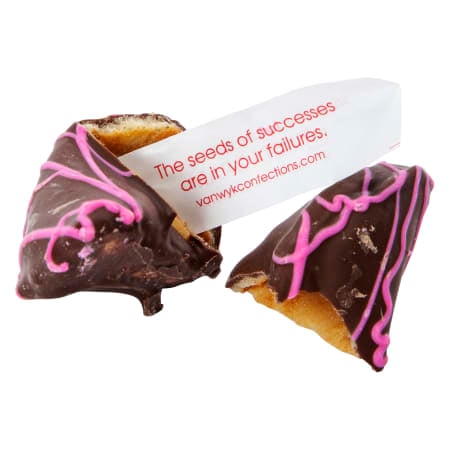 Olivier's Chocolaty Dipped Fortune Cookies 6-Count | Five Below