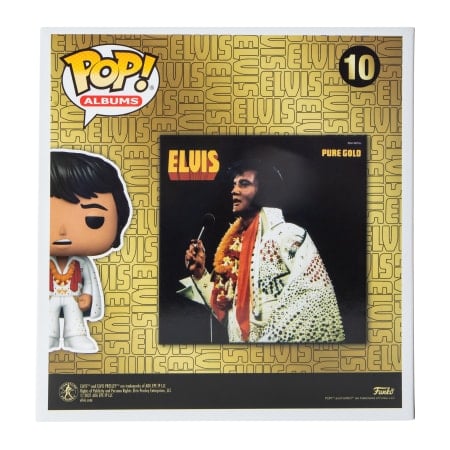 Funko Pop! Albums Elvis Presley™ Pure Gold Vinyl Figure | Five Below