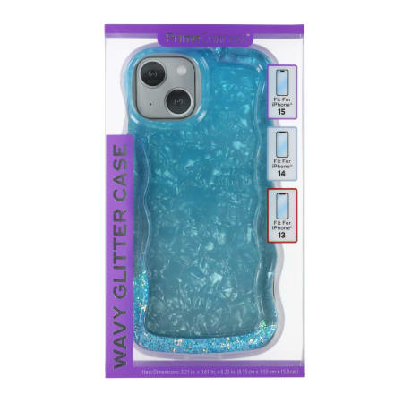 iPhone 15/14 Wavy Glitter Phone Case | Five Below iPhone 15/14 Wavy Glitter Phone Case | Five Below
