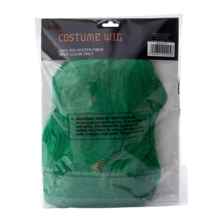 green emerald velvet dress Neon Green Glam Wig – Fancy Dress Box
