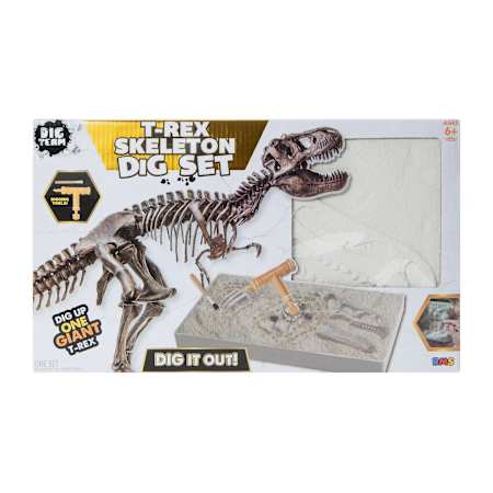 Dig Team® T-Rex Skeleton Dig Set | Five Below