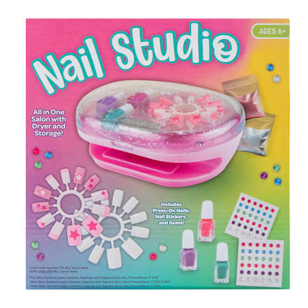 Nail Studio Set With Nail Dryer | Five Below